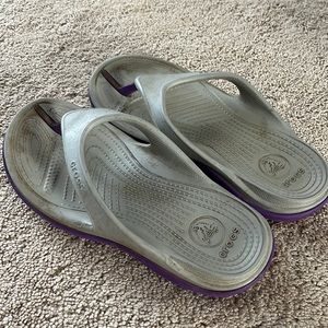 Croc sandals